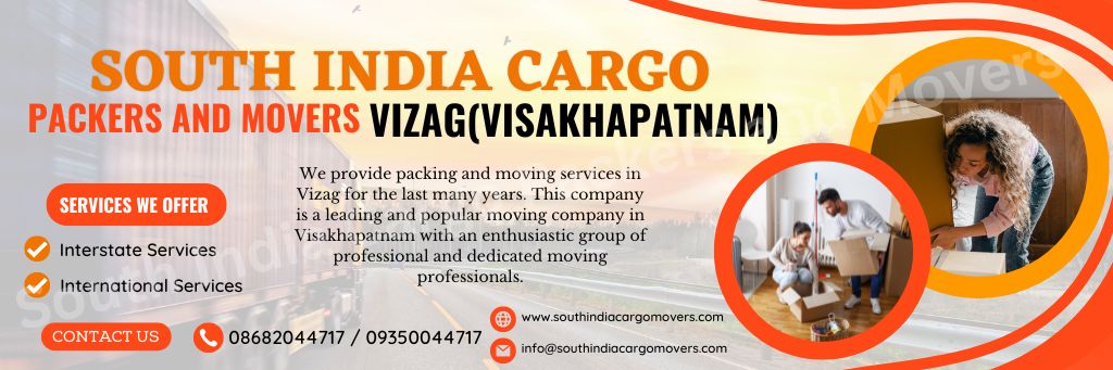 south india cargo packers and movers vizag